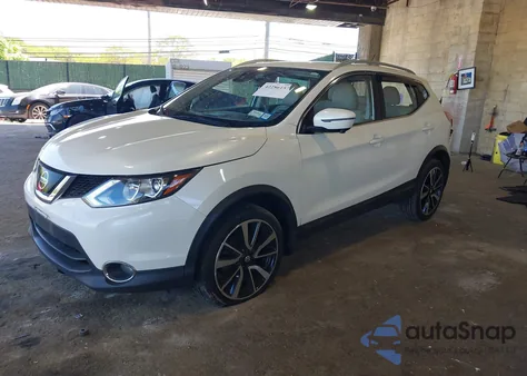 2019 Nissan Rogue Sport Sl z USA, uszkodzony, nr VIN JN1BJ1CR6KW340777